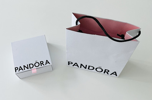 Pandora white jewellery gift - white,