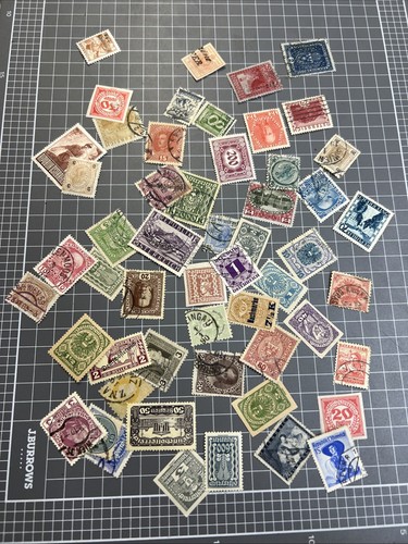 Vintage postage stamp - vintage,