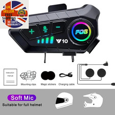 Bluetooth 5.3 Helmet Headset