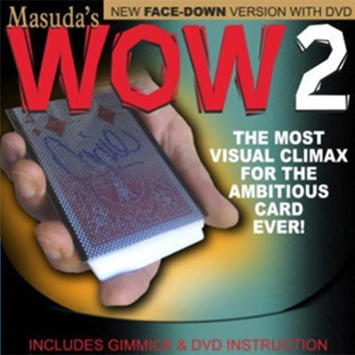 Wow face down - down, card