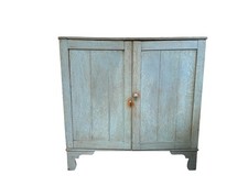 Vintage Pine Painted Housekeeper’s Cupboard Pantry Retro