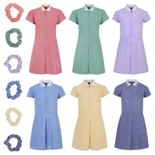 Girls' Gingham Check Summer