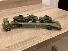 Dinky CorgiJob lot Of Army Transporter+3Other Army ORIGINAL PLEASE Study Photos.