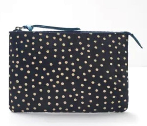 White stuff suede spot pouch - stuff,