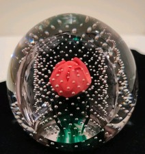 New Zealand Island Glassworks Paperweight