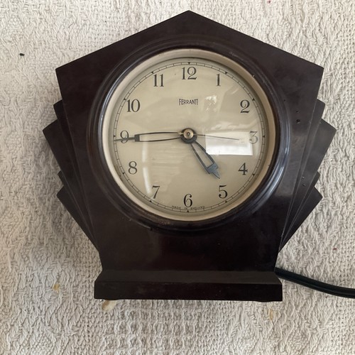 Feranti art deco bakelite - feranti,