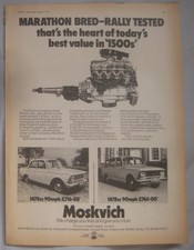 1971 Moskvich Original advert