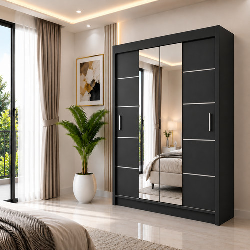 Oslo modern mirror - modern, sliding