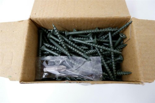 Green decking screws mm - green, 50-75