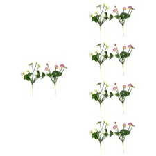 10 Pcs Creative Artificial Lotus Ornaments Party Bouquets Decoration for Hotel