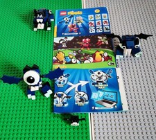 LEGO Mixels Glowkies Max 41533 41534 41535 Globert Vampos Boogly with 3 x Manual