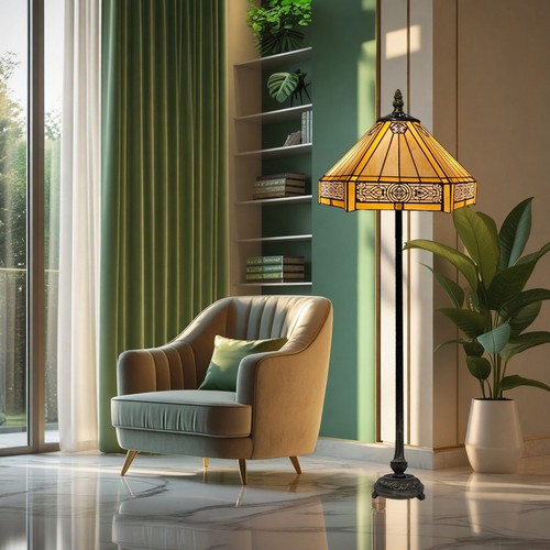 Vintage tiffany floor - tiffany, lamp