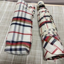 BURBERRY Check Pattern Folding