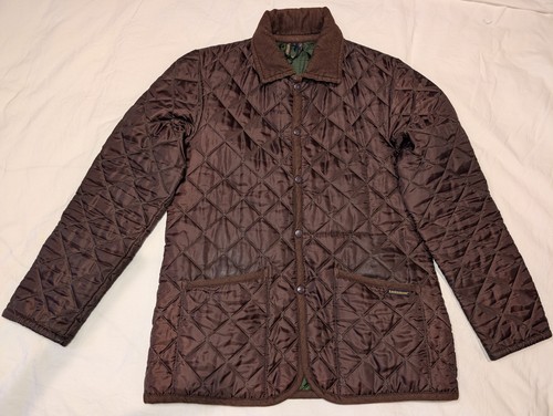Lavenham quilted jacket brown - jacket,