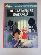 Vintage Tintin 1st edition - 'The Castafiore Emerald' Herge 1963 VGC