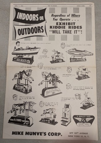 Mike munves kiddie rides - kiddie,