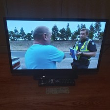 Bush TV ELED24HDS 24"  HD Ready HDR LED Gaming HDMI With Remote Black