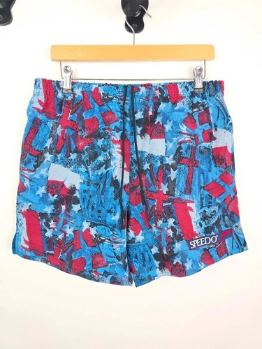 Speedo vintage 90s swim shorts - speedo,