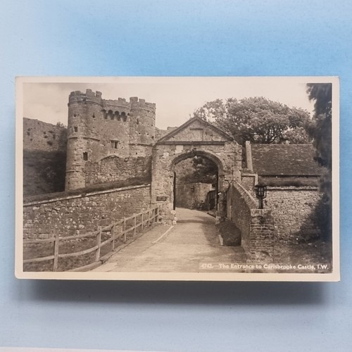 Carisbrooke postcard c1950 - carisbrooke,