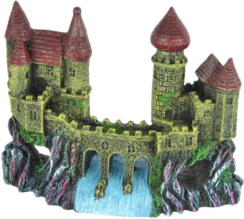 Realistic castle and bridge - castle,