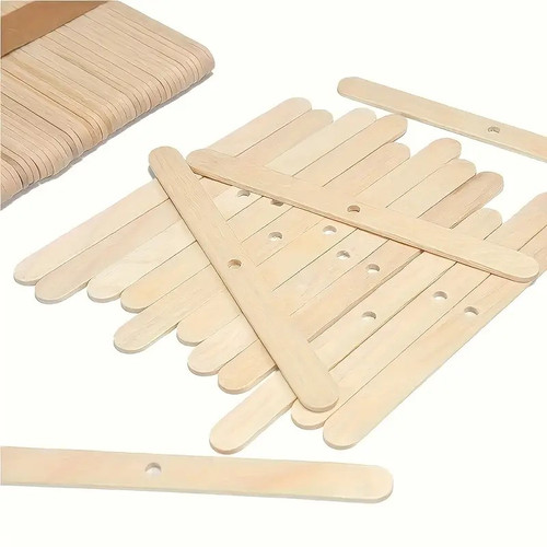 Wooden candle wick holders - wooden,
