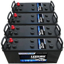 4 x 12v 140ah Deep Cycle