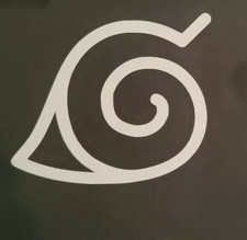 Naruto Hidden Leaf Logo car
