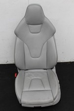 2014 AUDI A4 8K RS4 Passengers Side Left Grey Electric FRONT SEAT With Memory