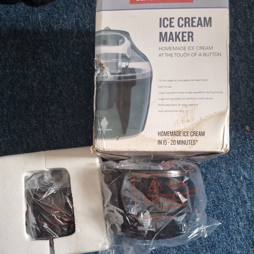 Sensio home ice cream - cream, maker