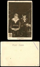 English Actor Charles Charlie Chaplin Comedian Filmmaker Silent Era Old Postcard