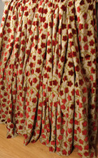 Luxury Flock Velvet  Curtains