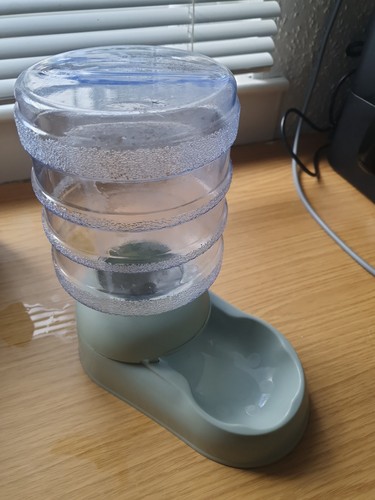 Gravity pet water dispenser - water,