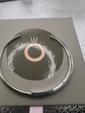Pandora signature i-d open bangle silver stamped 925 19cm