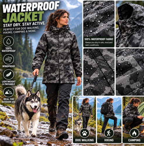 Womens rain coat mac - womens, kagoul
