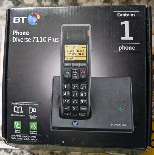 Bt7110 plus dect handset - dect,
