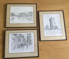 3 X MINIATURE ANTIQUE PENCIL