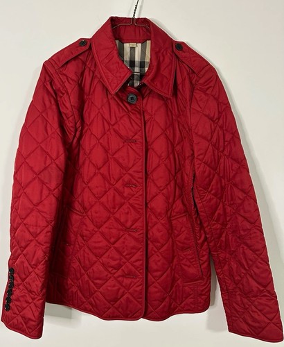 Burberry women red quilted - burberry,