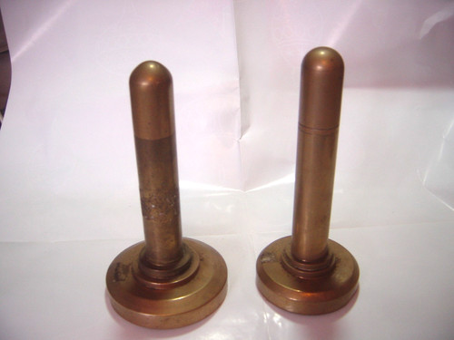 Two rare antique brass - antique, trench