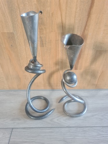 Candle holders sculptural - 2,