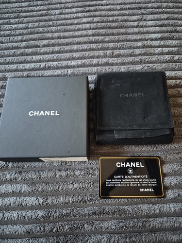 Chanel empty black jewelry - black, box