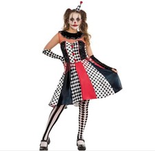 RUBIES MONOCHROME CLOWN FANCY