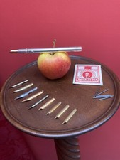 Sampson Mordan hallmarked London Silver 1897 Large Propelling Dip Pen / Pencil