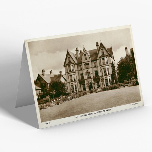 Greeting card vintage wales - card,