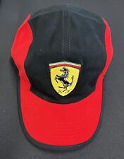 Ferrari Officially Licensed Adjustable Red / Black Baseball Cap Unworn