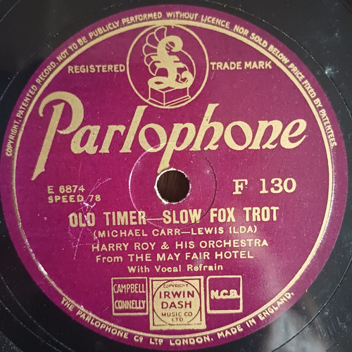 Harry roy old timer - roy,