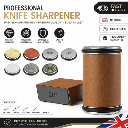 Knife sharpener roller - knife,