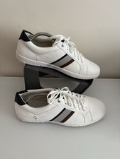 Cotton Traders Men’s White Lace Up Trainers - UK Size 10