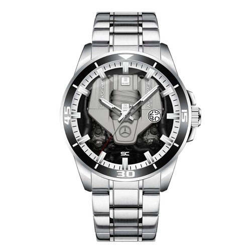 Wrist watch steel for - wrist, in