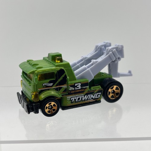 Hot wheels heavy hitcher green - wheels,