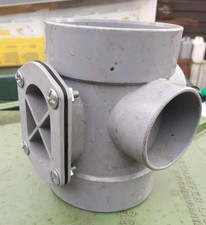 2 Grey Sovent Weld Soil Pipe